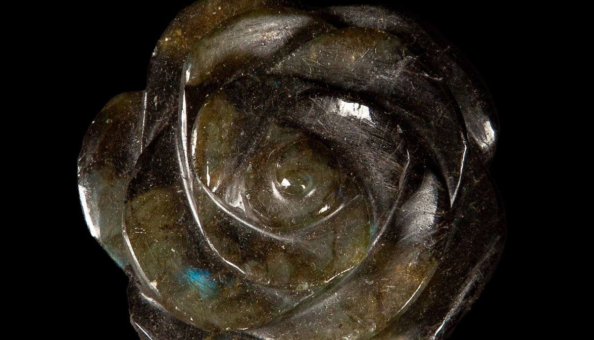 Labradorite Camellia