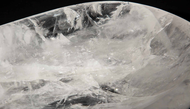 Rock Crystal Vide Poche, 11"