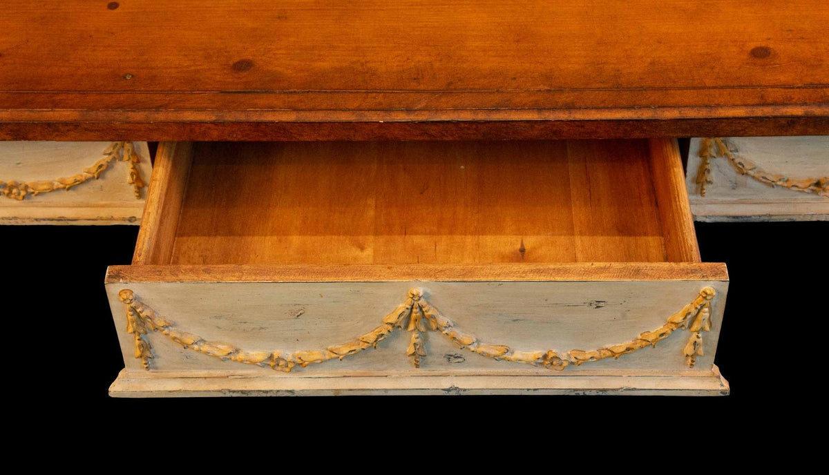 Continental  Style Table w/ Drawer