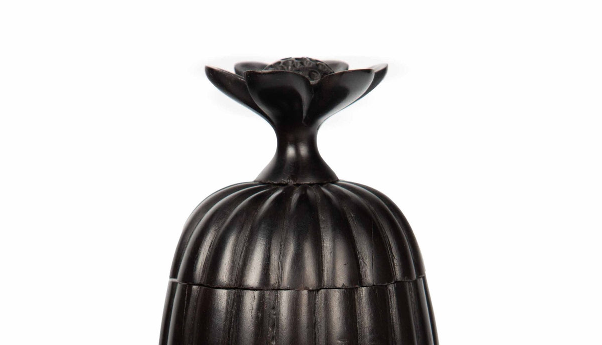 Turned Ebony Vessel