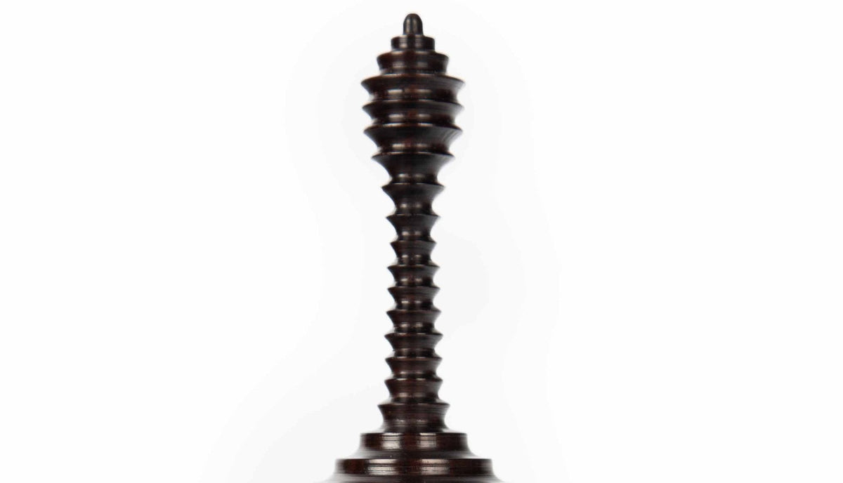 Turned Ebony Vessel