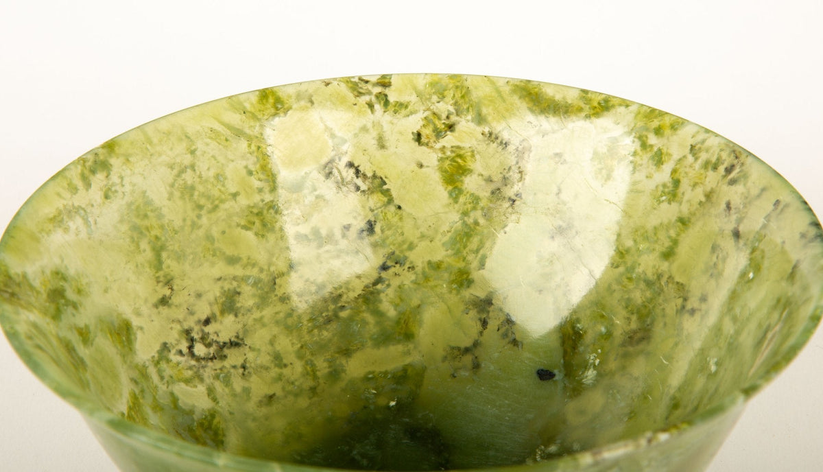 Moss Agate Bowl, 5"