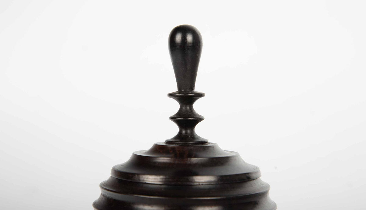 Turned Ebony Vessel