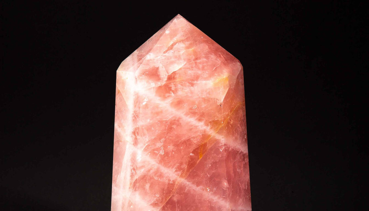 Rose Quartz Point, 12"