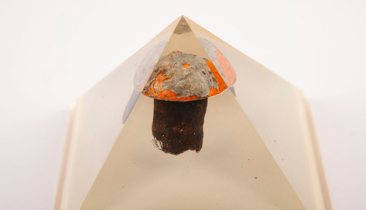A Riveting Piece of Paris – Original Eiffel Tower Steel in Resin, Late 19th C.
