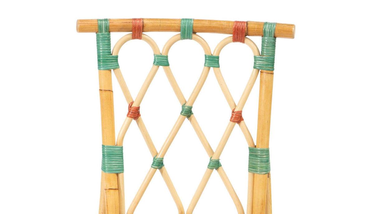 Juliette Rattan Chair by Creel and Gow