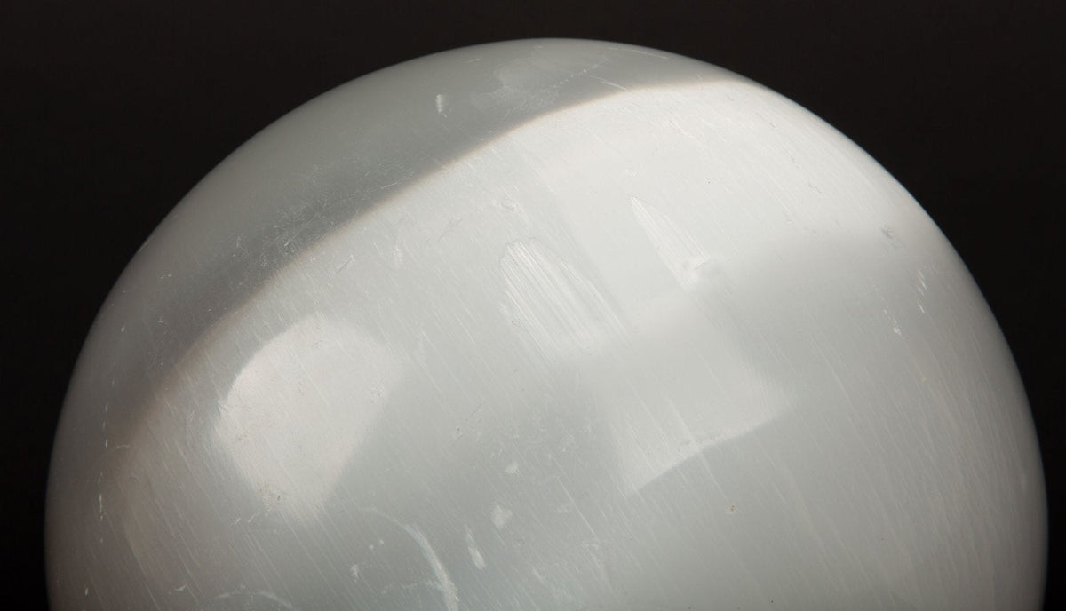 Selenite Sphere, Large