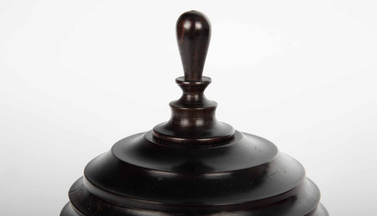 Turned Ebony Vessel