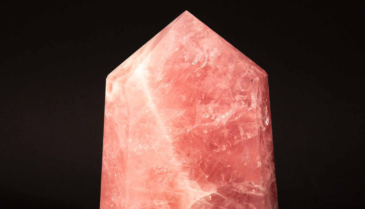 Rose Quartz Point, 9.5"