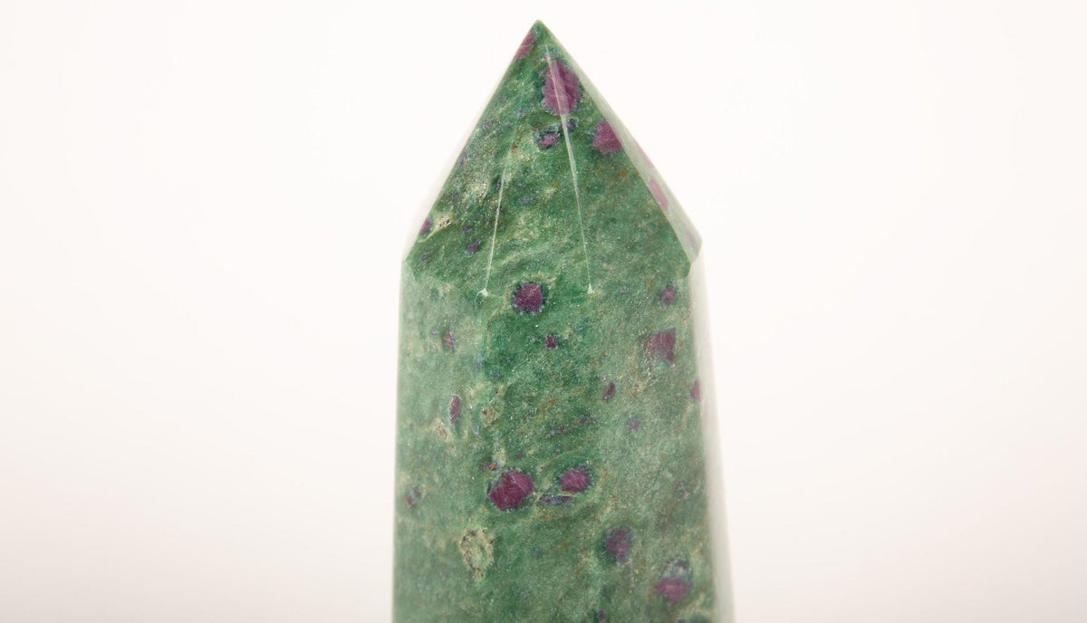 Ruby and Fuschite Point, 6.5"