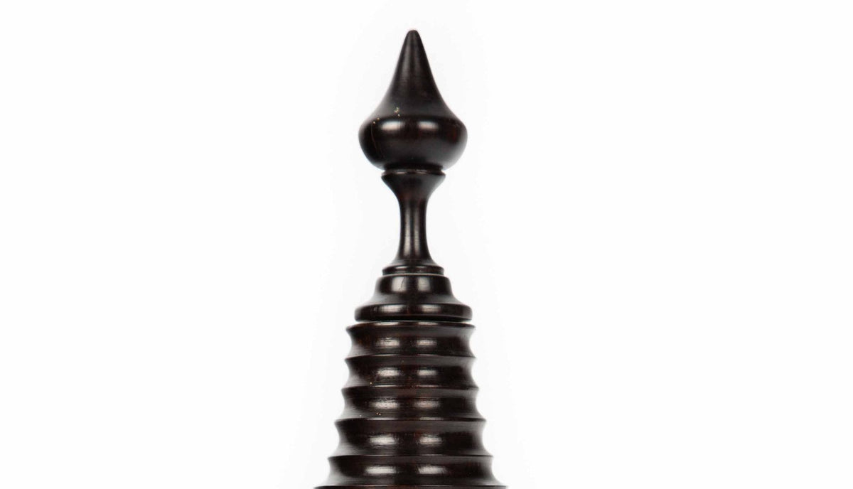 Turned Ebony Vessel