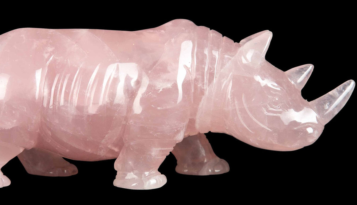 Rose Quartz Rhino