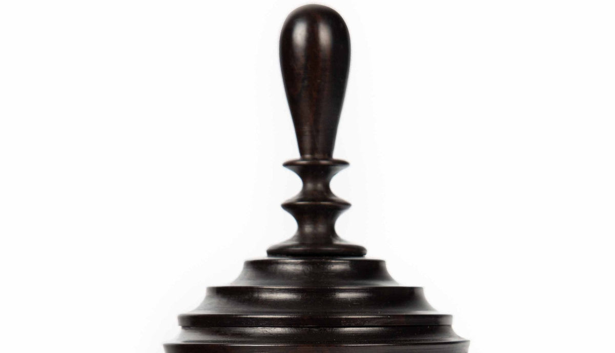 Turned Ebony Vessel