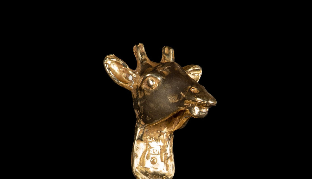 Brass Giraffe Bottle Opener