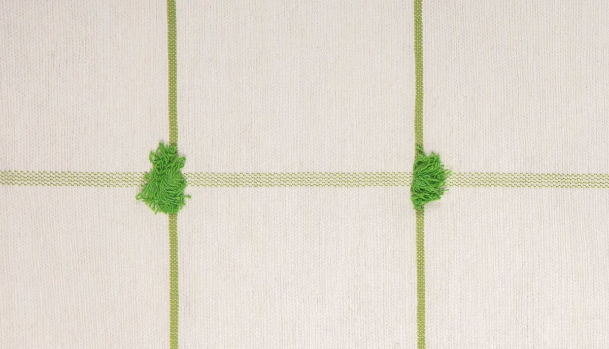Tablecloth, Green Pom-Pom