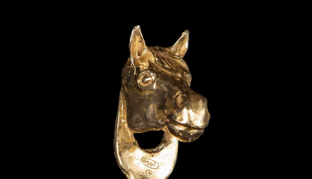 Brass Horse Bottle Opener