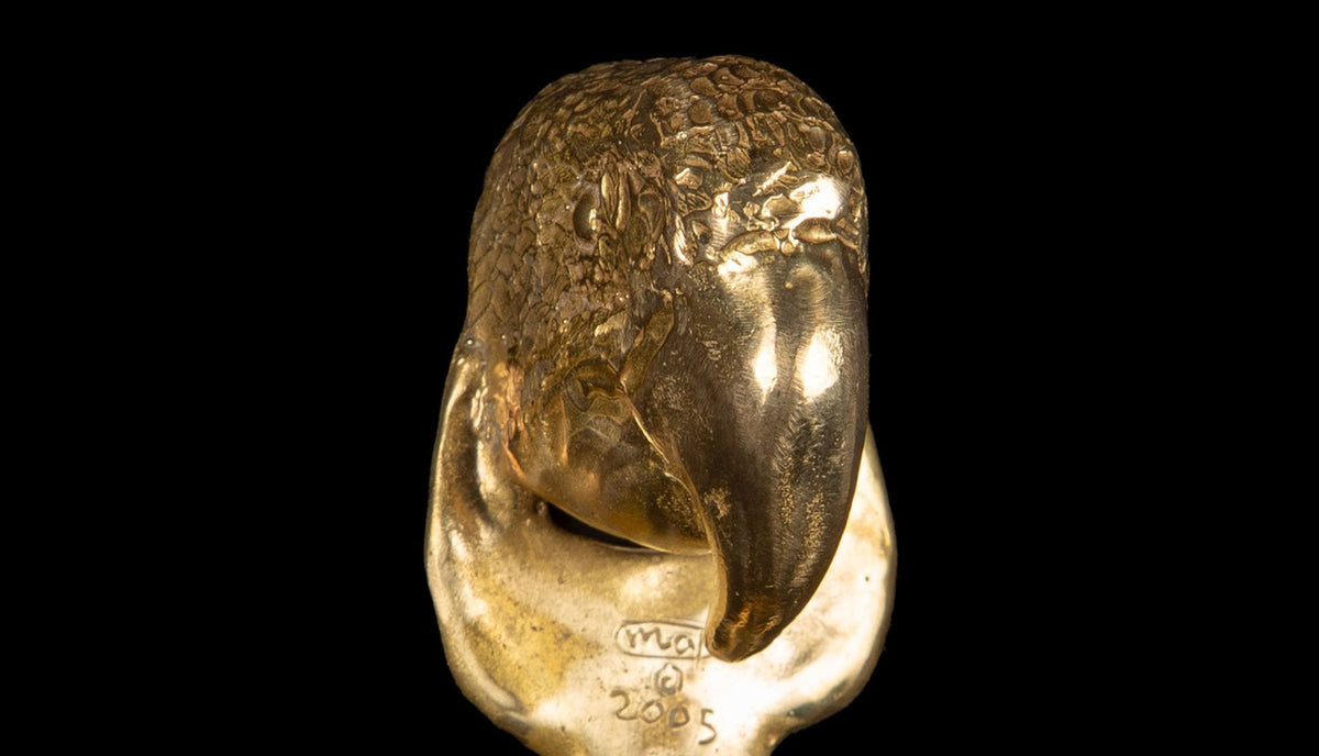 Brass Parrot Bottle Opener