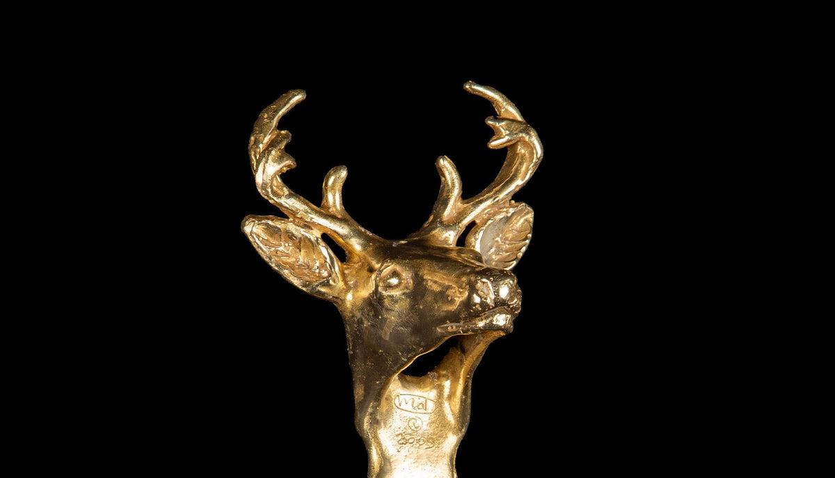Brass Buck Bottle Opener
