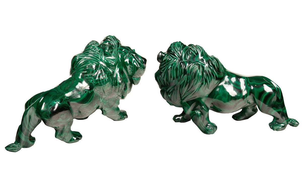 Large Malachite Lion
