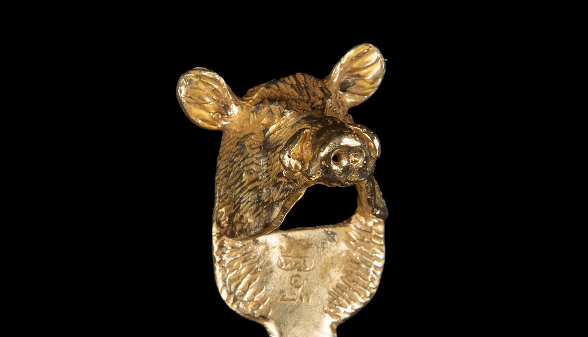 Brass Boar Bottle Opener