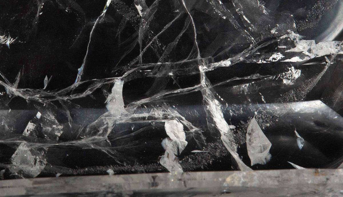 Rock Crystal Facetted Vide Poche