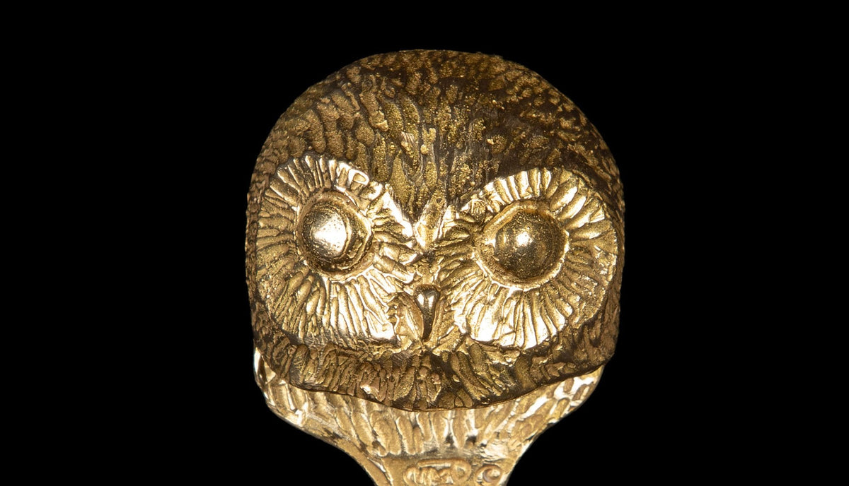 Brass Owl Bottle Opener