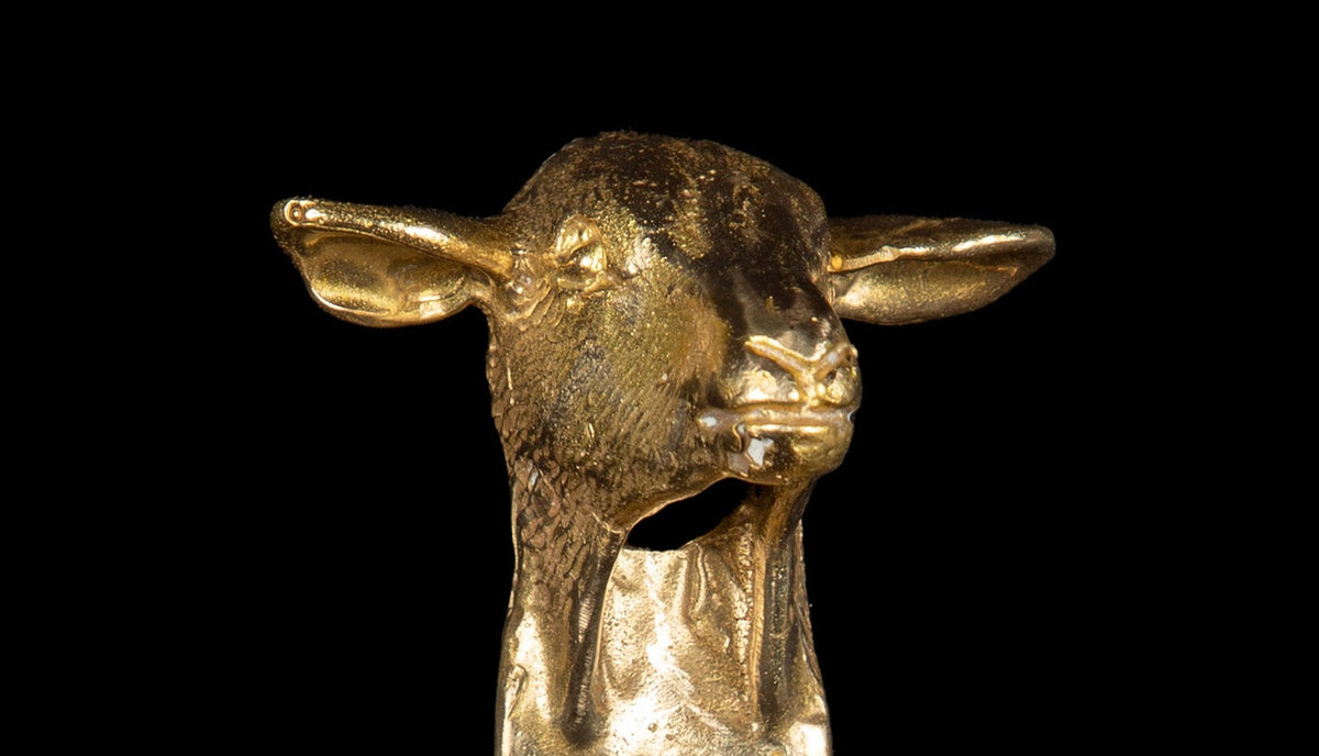 Brass Goat Bottle Opener