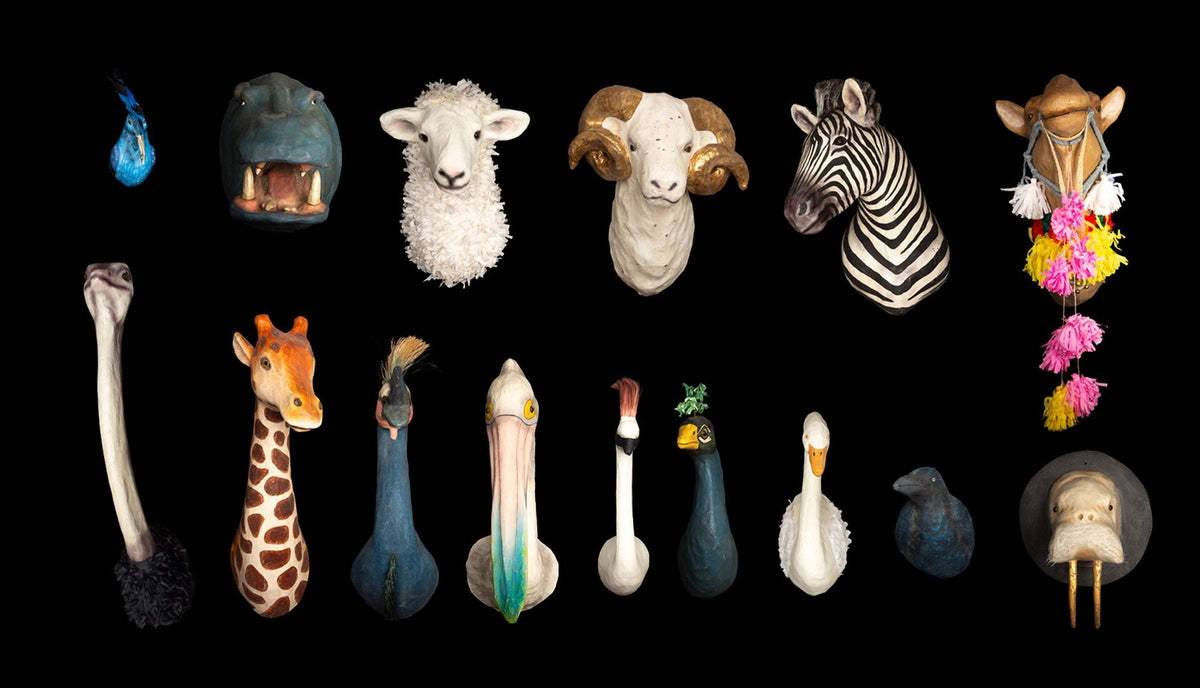 Papier-mâché Animals