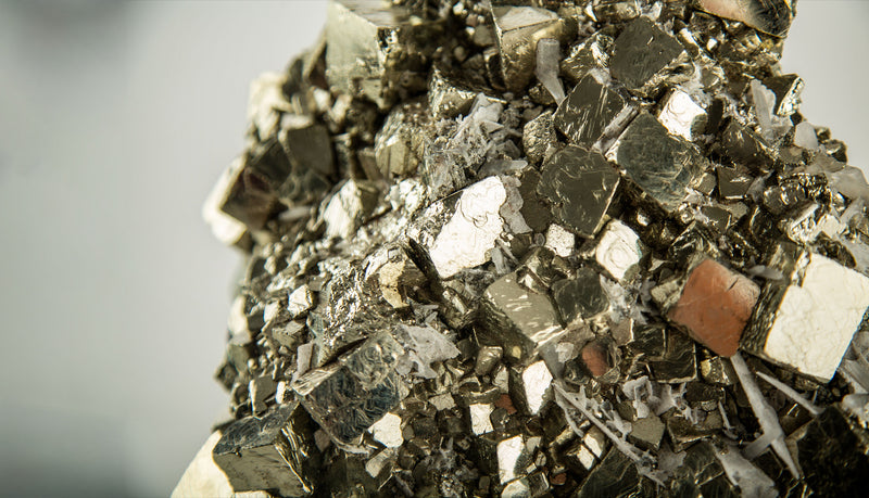 Extra Large Mounted Pyrite Specimen