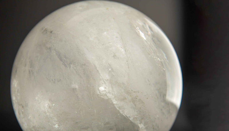 Rock Crystal Sphere 7.5" in Diameter