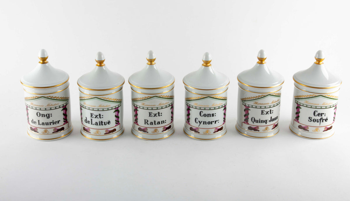 19th Century Apothecary Jars