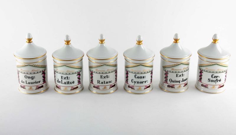 19th Century Apothecary Jars