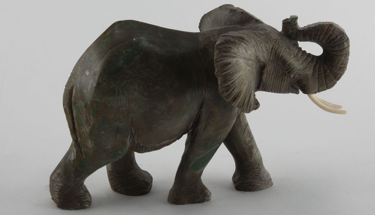 Carved Soap Stone Elephant