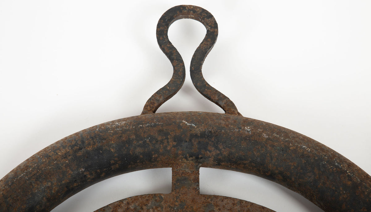 The Lucky Sign: Early 20th Century Cast Iron Horseshoe Trade Sign