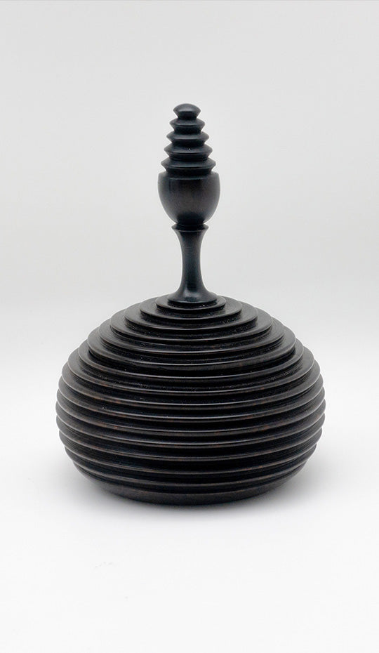 Turned Ebony Vessel I