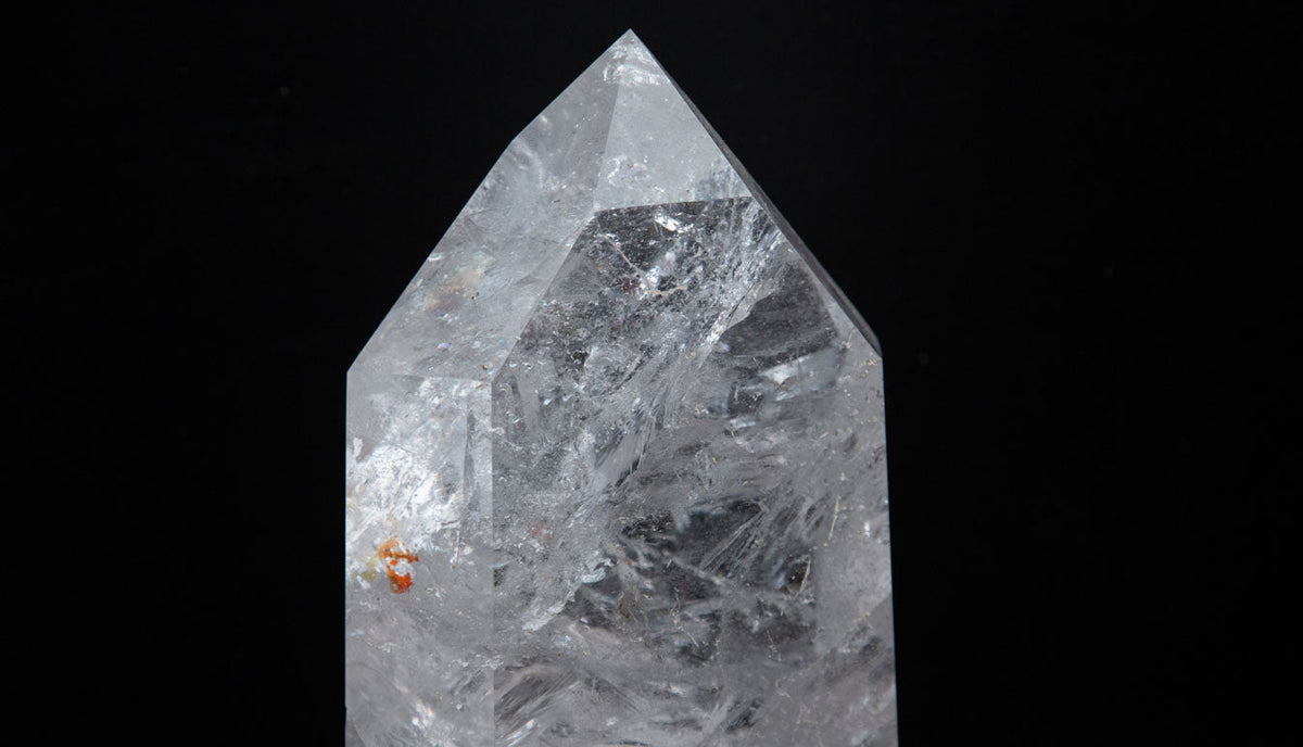 Extra Large Rock Crystal Point 18.25″