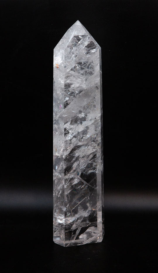 Extra Large Rock Crystal Point 18.25″