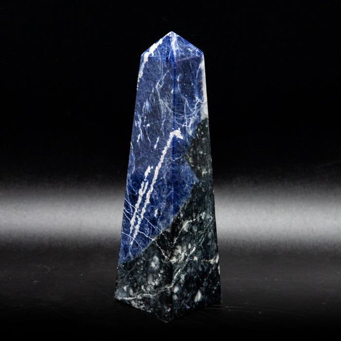 Sodalite Obelisk 7.75"H