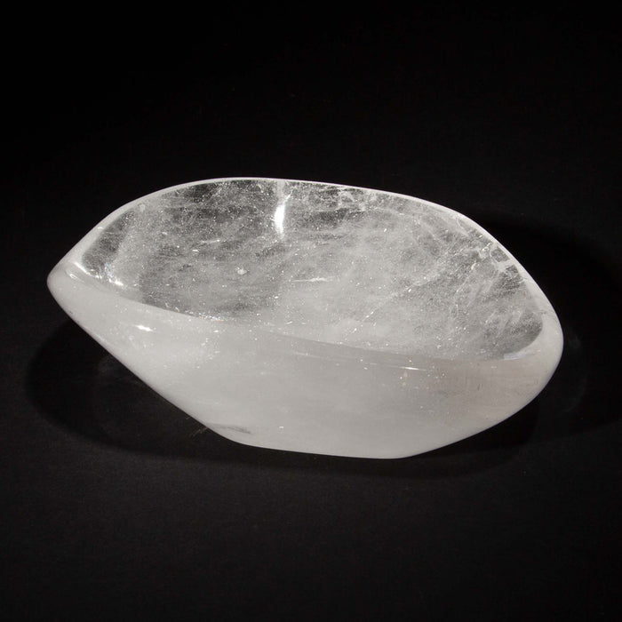 Rock Crystal Vide Poche, 6"