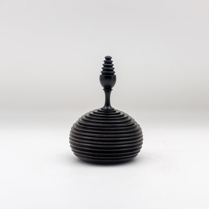 Turned Ebony Vessel I