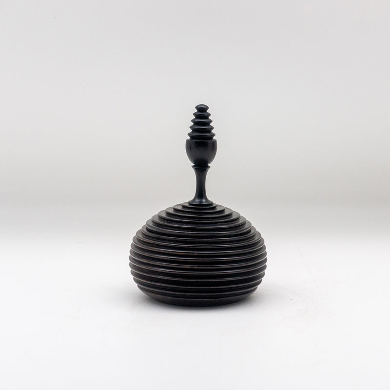 Turned Ebony Vessel I